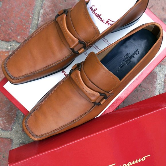 Vintage Salvatore Ferragamo Gancino Loafers, 11 M main image 4